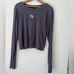 Wild Fable Embroidered Top